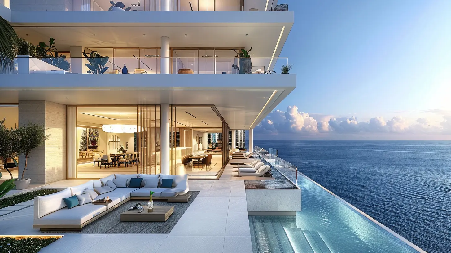 Contemporary Art and Interiors in Luxury Apartments