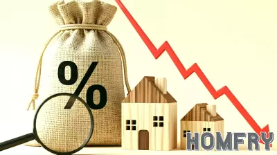 30-Year Fixed Mortgage Rate Drops by 34 Basis Points Year Over Year