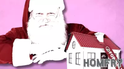 A Festive Twist: Santa Claus as a Real Estate Agent