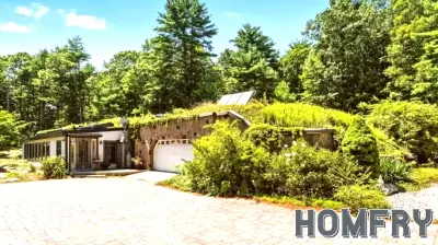 'Indestructible' Concrete Earth Home in Massachusetts Cuts Asking Price to $1.3 Million