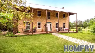 Is this Blanco County inn the oldest home for sale in Texas?