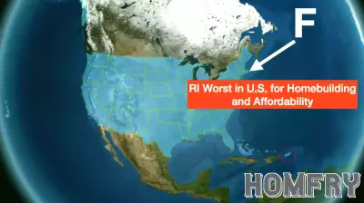 Rhode Island Declared the Least Affordable State for Homebuilding