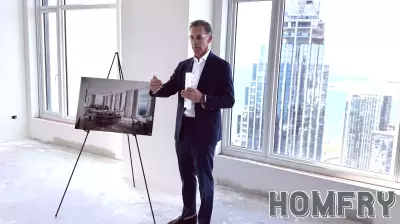 Streeterville penthouse goes up for sale finished at $12.25M after years languishing as raw space