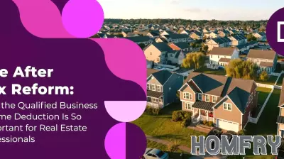 **Tax Reform Clarity Empowers Real Estate Professionals**